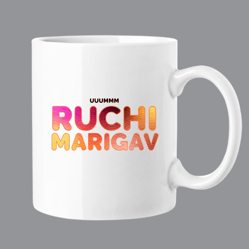 Uuummm Ruchi Marigav Mug