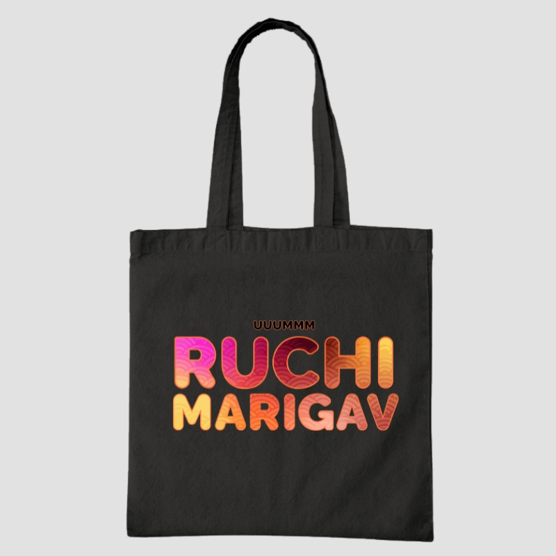 Uuummm Ruchi Marigav Tote Bag