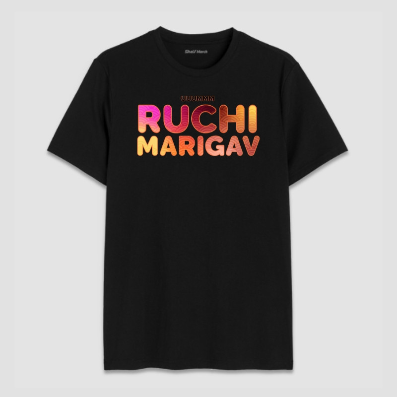 Uuummm Ruchi Marigav Round Neck T-Shirt