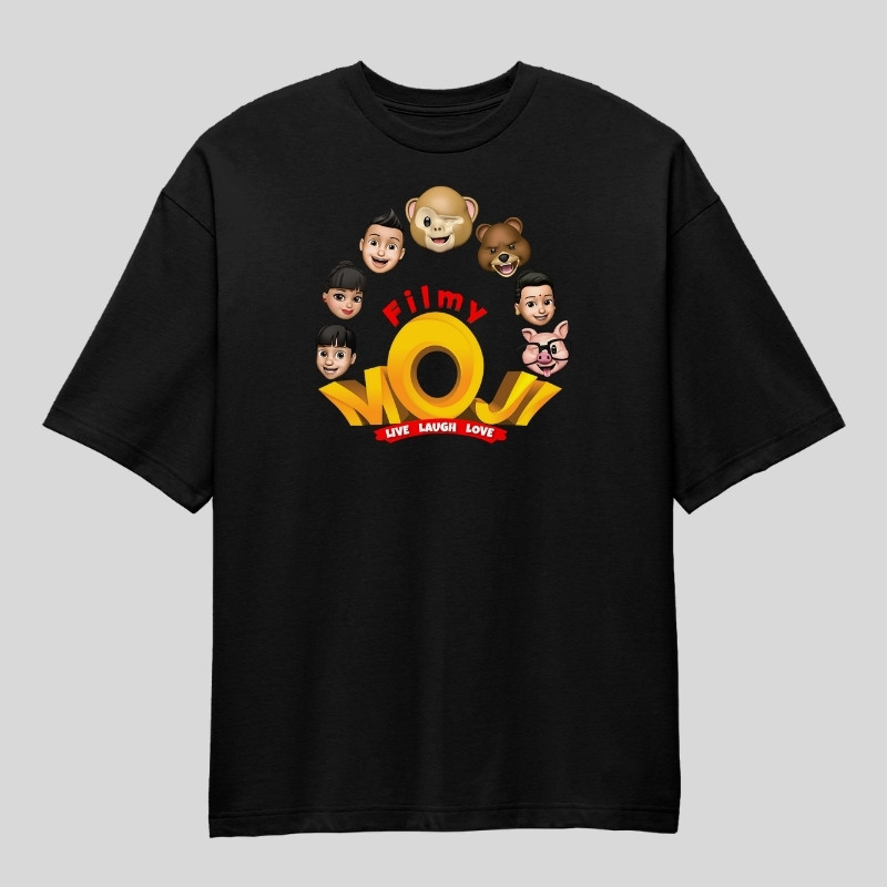 Filmymoji Characters Oversized T-Shirt